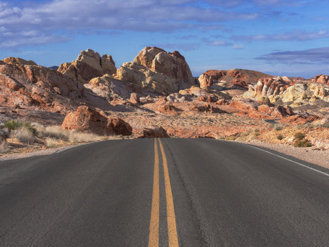 Scenic Road-Valley of Fire State Park