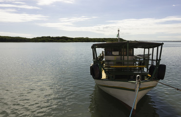 Fototapeta na wymiar Rio Guamare, Rio Grande do Norte, Natal, Brasil