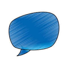 Chat bubble speakbox icon vector illustration graphic design