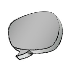 Chat bubble speakbox icon vector illustration graphic design