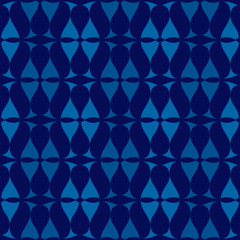 Stylish wavy background. Seamless pattern.Vector. スタイリッシュなみなみパターン