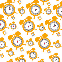 Clock and time concept icon vector illustration graphic design