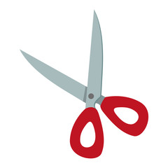 Scissor cut utensil icon vector illustration graphic design