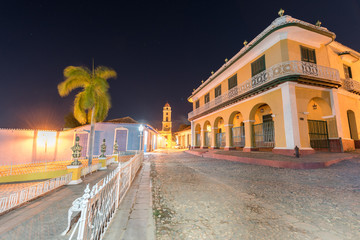 Fototapeta na wymiar Plaza Mayor - Trinidad, Cuba