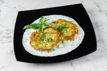 zucchini pancakes