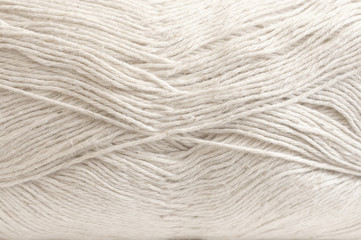 Cotton and linen yarn texture