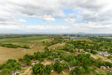 Fototapeta na wymiar Valle de los Ingenios, Trinidad, Cuba