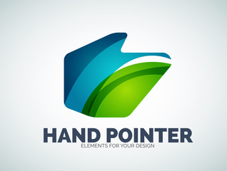 Vector hand mouse pointer