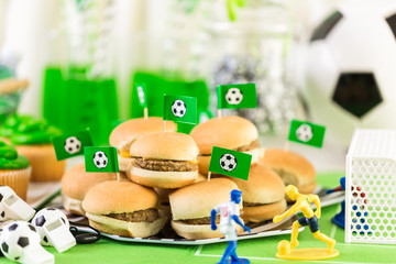 Kids soccer party