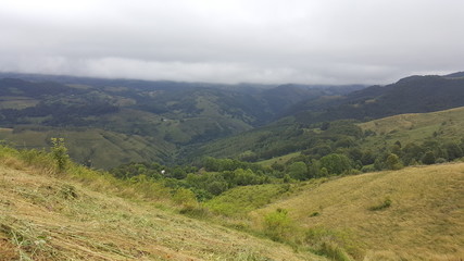 Fototapeta premium Summer day in the mountains