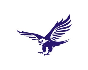 Naklejka premium Wektor Logo orła