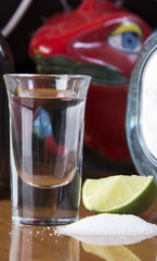 Shot of tequila