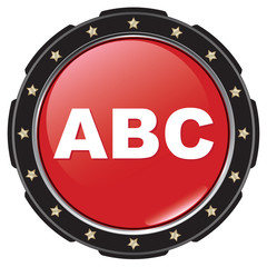 Fototapeta premium abc icon