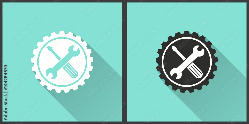 Wall mural Tool - vector icon.