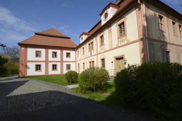 Fototapeta na wymiar Kloster St. Marienthal in der Oberlausitz