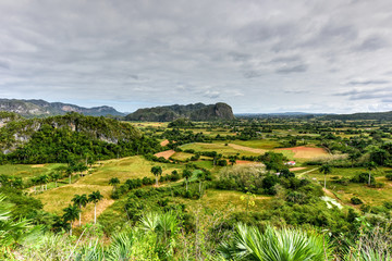 Fototapeta na wymiar Vinales, Cuba Panorama