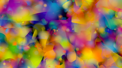 Beautiful abstract blurred background with defocused lights