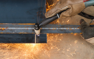 Manual Plasma Cutting Machine.