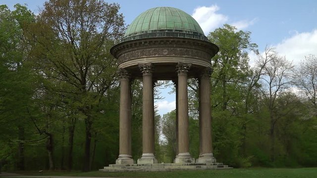Concordia temple in the castle park of Laxenburg