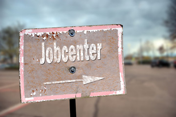 Schild 203 - Jobcenter