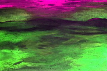 Oil painting, handmade