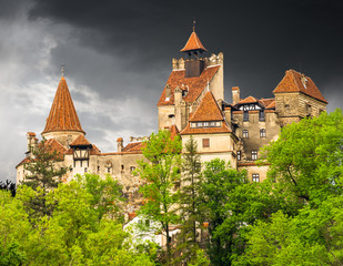 Dracula castle in Bran town, Transylvania, Romania, Europe