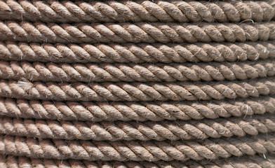 Abstract rope background texture - Seamless Heamp Rope.