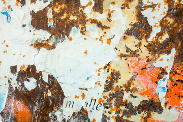 Fototapeta premium Old posters grunge textures and backgrounds