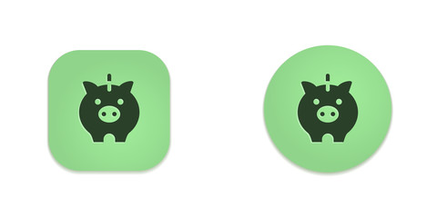 Vector Green Web Buttons