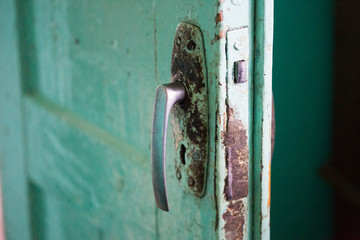 Details and elements inside the old village house