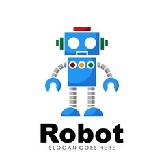 Robot icon and illustration vector