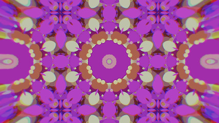 Abstract Colorful Painted Kaleidoscopic Graphic Background. Futuristic Psychedelic Hypnotic Backdrop Pattern With Texture.