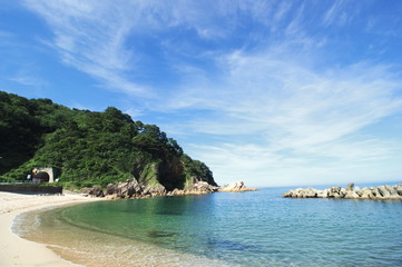 Niigata Sasakawa nagare beach