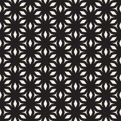 Vector Seamless Pattern. Abstract Geometric Background Design. Stylish Lattice Texture
