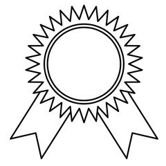 ribbons and labels illustration vector on white background
