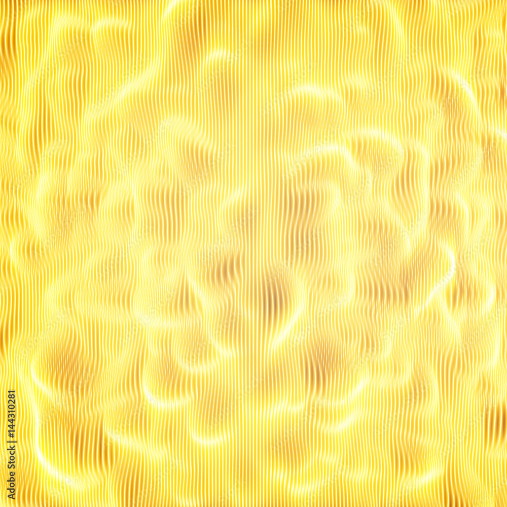 Aufkleber vector abstract glowing point noise orange background. array of glowing points in form of distorted 