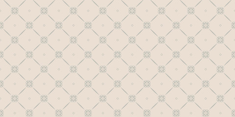 Seamless Damask Wallpaper, Beige