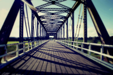 Over the bridge