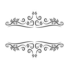Vintage frame decoration