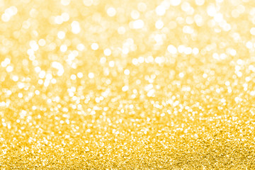Golden dust glitter background