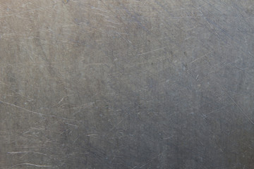 Scratched metal background