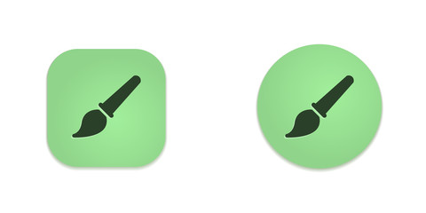Vector Green Web Buttons