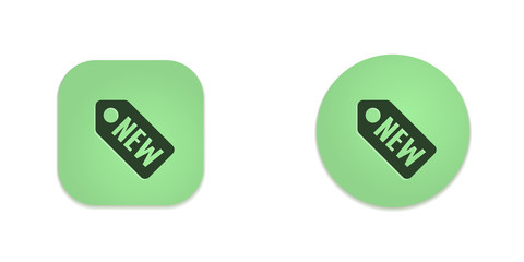 Vector Green Web Buttons
