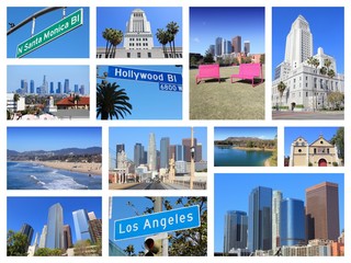 Los Angeles collage