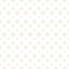 Repeating Rectangle Shape Halftone. Vector Seamless Monochrome Pattern