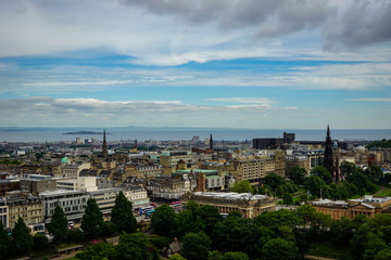 Fototapeta na wymiar 스코틀랜드 도시풍경 (Edinburgh city scenery)