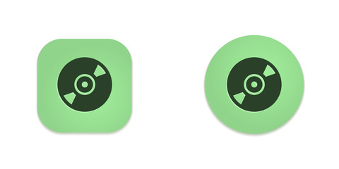 Vector Green Web Buttons