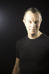 Attractive man in 40s