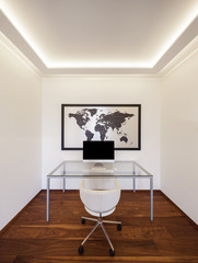 Modern office minimalist, interiors