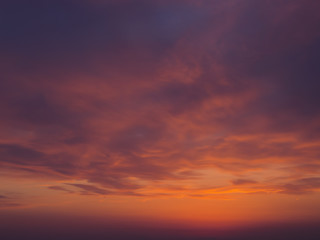 Fototapeta premium 夕焼けの空